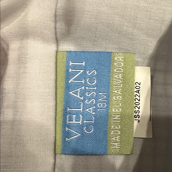 Velani Blue and Green Label Classic with fire truck embroidery - Picture 2 of 3